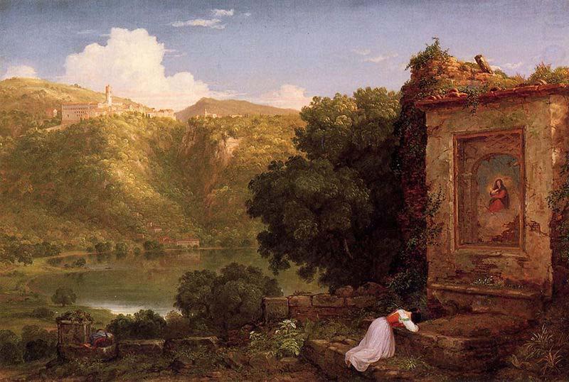 Thomas Cole Il Penseroso china oil painting image